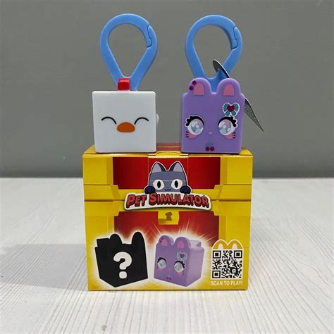 Mcdonalds Happy Meal Pet Simulator Kawaii Cat And May Hobbies