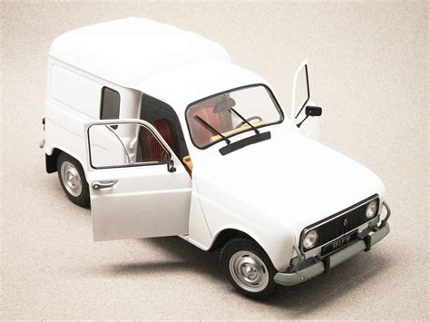 Renault 4 F4 Blanche Solido 1 18e Minicarweb