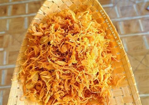 Resep Bawang Goreng Super Renyah Enak Oleh Dapur Bu Bidan Cookpad