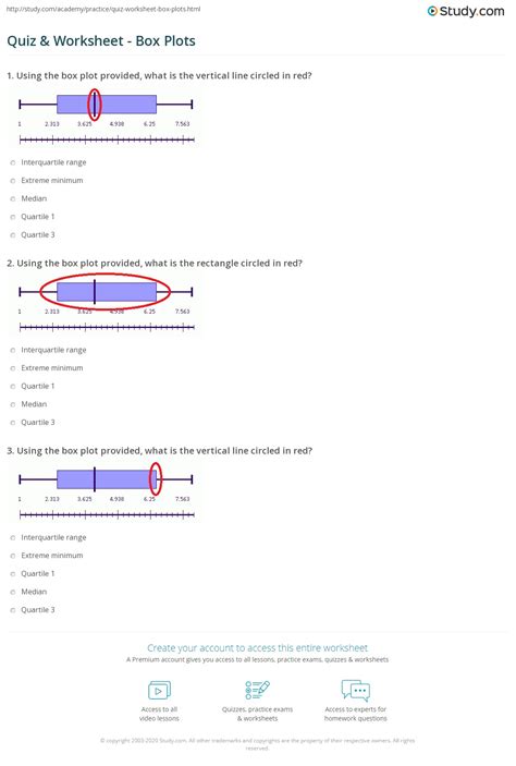 Worksheet Box And Whisker Plots Box And Whisker Plot Workshe