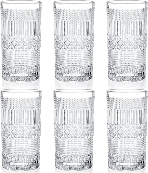 Amazon Godinger Highball Drinking Glasses Tall Glass Cups