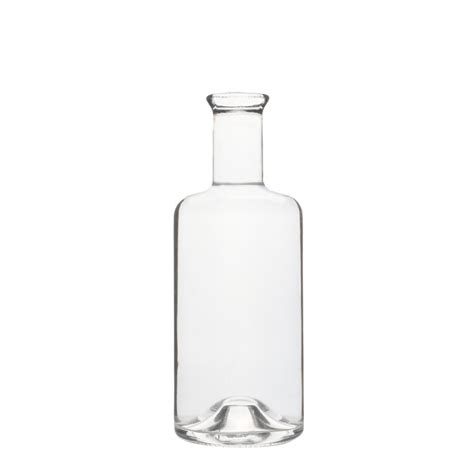 Ml Flint Vodka Whisky Glass Bottle With Cork Cap High Quality