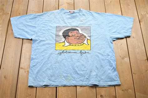 Vintage 1990s Fubu Platinum Fat Albert Graphic T Shirt Etsy