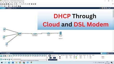 Dhcp Through Cloud And Dsl Modem Youtube