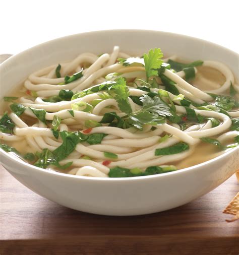 Spicy Spinach Miso Soup With Udon Noodles Jamie Geller