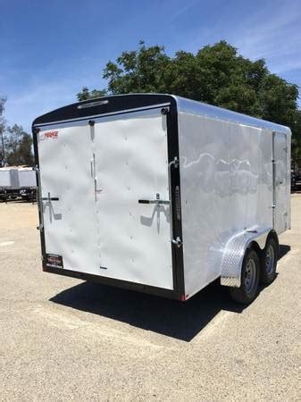 2019 Mirage Trailers 7x16 Enclosed Cargo Trailer 5699 Motorcycle