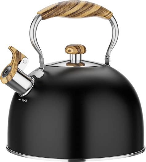 Amazon Chefbar Liter Tea Kettle Stovetop Whistling Stovetop