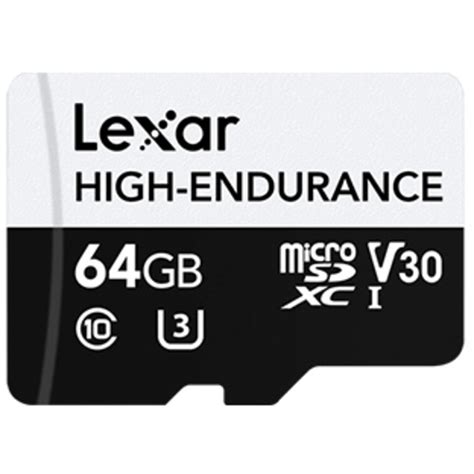 Lexar 64GB High Endurance MicroSDXC Card Auckland NZ