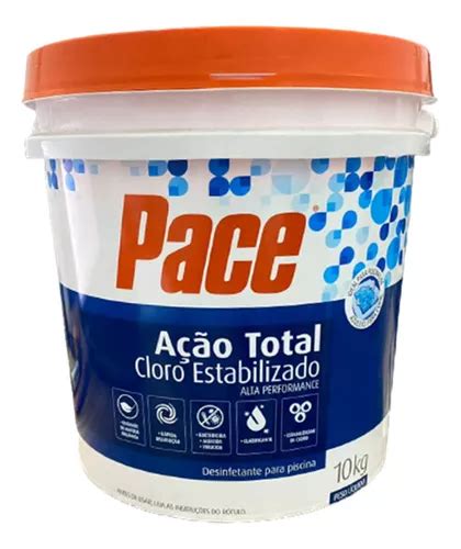 Cloro Para Piscina Balde 10kg Hth Pace Parcelamento Sem Juros