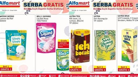 Katalog Promo Alfamart Hari Ini April Beli Deterjen Pakaian