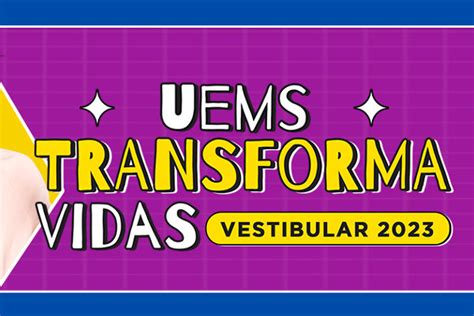 UEMS recebe inscrições do Vestibular 2023