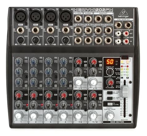 Mezclador Behringer Xenyx Fx Microfono Stereo Env O Gratis