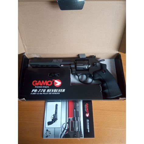 Revólver Gamo PR 776 Co2 4 5 mm Plomo Leopard