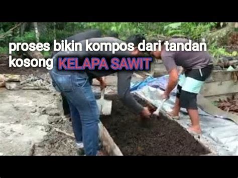 Proses Pengomposan Tandan Kosong Kelapa Sawit YouTube