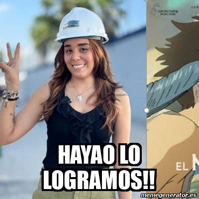 Meme Personalizado Hayao Lo Logramos 33331984