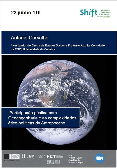 Participação pública a Geoengenharia e as complexidades ético