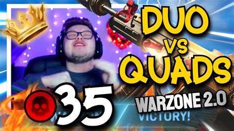 New Warzone 20 Aydan Drops 35 Kills Duo Vs Quads Amazing Win