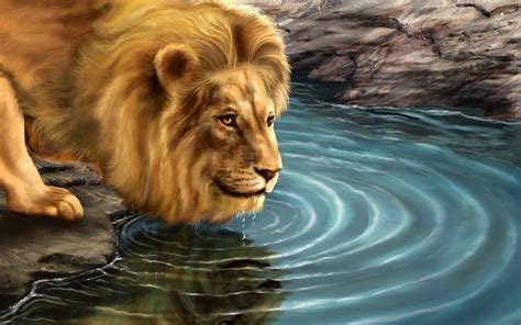 3D Lion Wallpapers - Top Free 3D Lion Backgrounds - WallpaperAccess