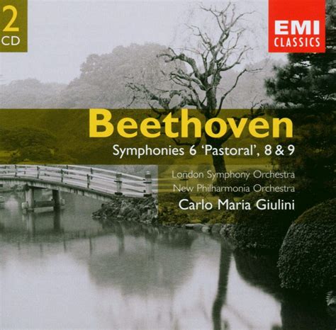 Beethoven Symphonies 6 8 9 Carlo Maria Giulini London Symphony