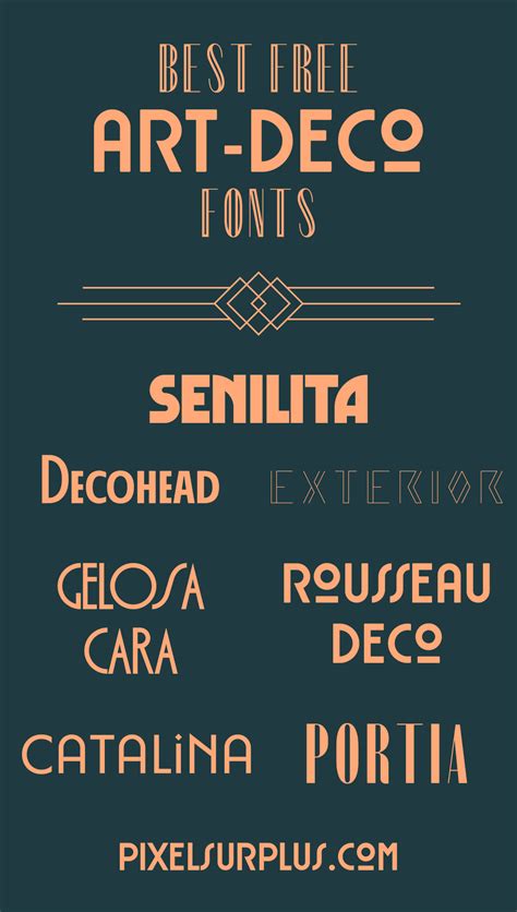 Art Deco Font