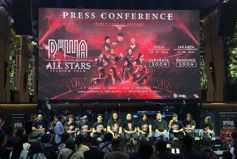 Konser Dewa Featuring All Stars Stadium Tour Jawa Pos News