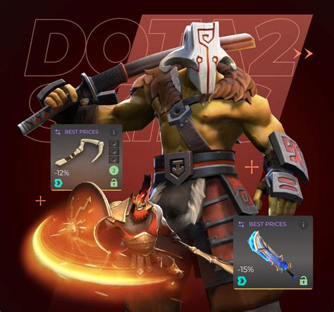 Торгова Платформа Dota 2 | Торгуйте скінами Dota 2 | DMarket