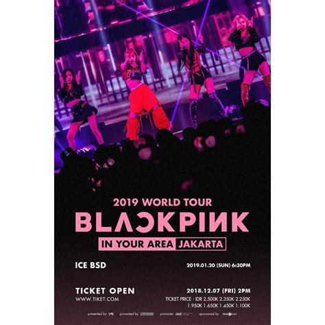 Dari Rp 1 1 Sampai Rp 2 5 Juta Ini Daftar Harga Tiket Konser Blackpink