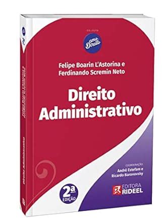 Direito Administrativo Amo Direito Edi O Felipe Boarin