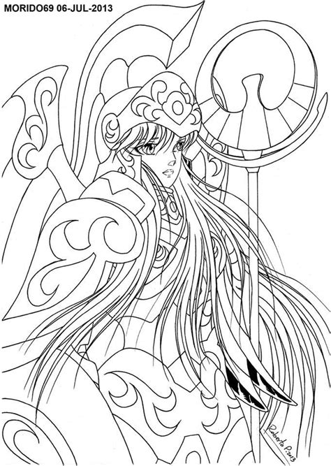 Incroyable Coloriage Chevalier Du Zodiaque Stock Coloriage