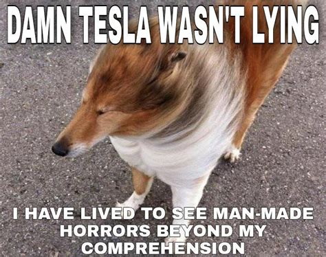 Damn Tesla Wasnt Lying You May Live To See Man Made Horrors Beyond