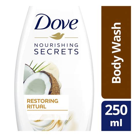 Dove Body Wash Restoring Ritual Coconut Oil And Almond Milk 250ml