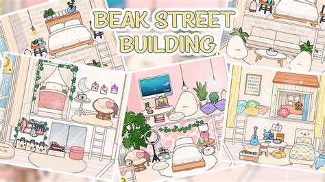 🌸beak Street Building🏡 Design Of 4 Rooms House Ideas New Aesthetic