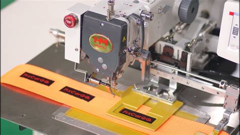 Automatic Label Attaching Sewing Machine For Webbing Slings YouTube