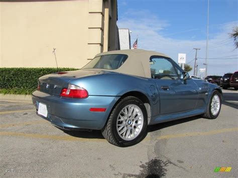 Atlanta Blue Metallic 2001 Bmw Z3 25i Roadster Exterior Photo