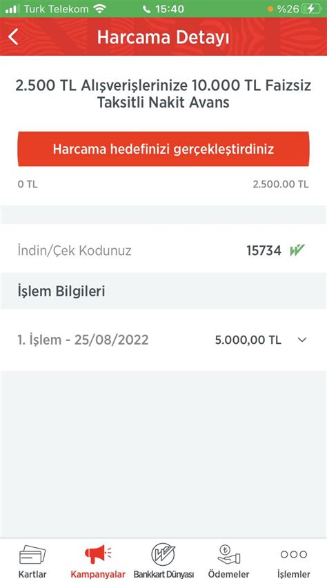 Ziraat Bankası Kredi Kartı Harcama Kampanyaları Şikayetvar