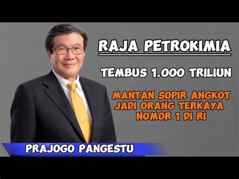 Harta Prajogo Pangestu Melesat Rp T Jadi Rp T Dalam Sebulan