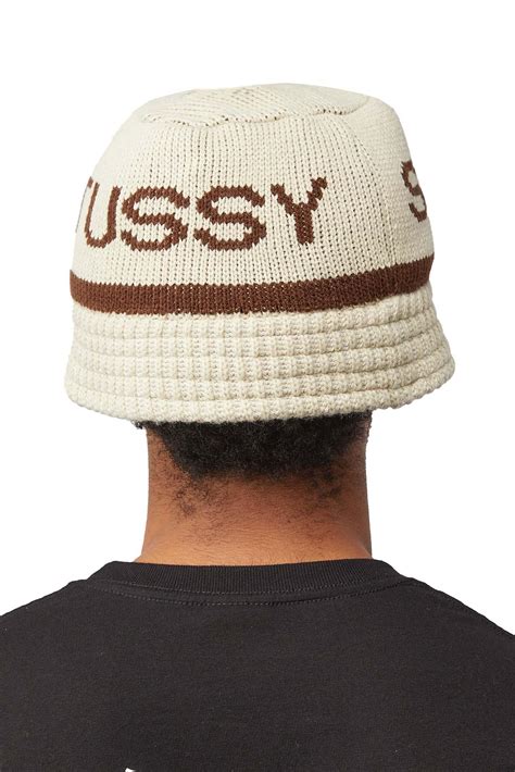 Stussy Jacquard Knit Bucket Hat S M Eg