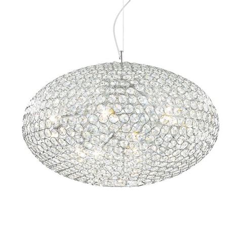 The Italian Collection Orion 8 Light Ceiling Pendant In A Chrome