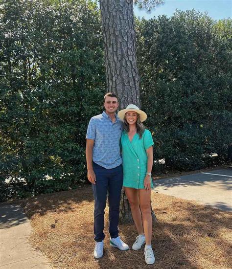 Golfer Ludvig Aberg and Girlfriend Olivia Peets Relationship Timeline