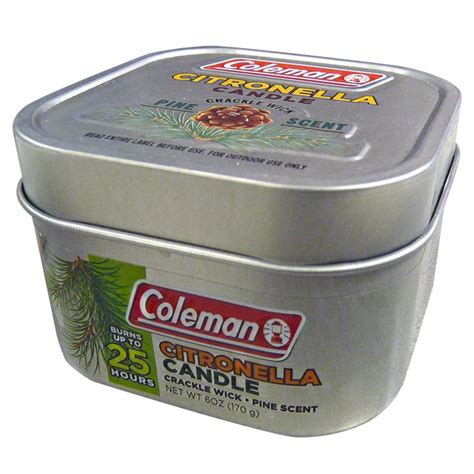 Coleman Scented Outdoor Citronella Candle For 3 Clark Deals