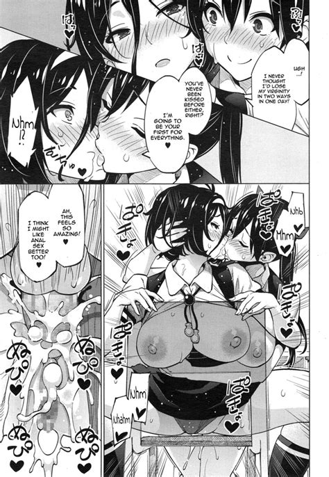 Rule 34 1futa 1girls Amorigawa Kaiko Amorigawa Mayu Anal Big Breasts Black And White Breasts