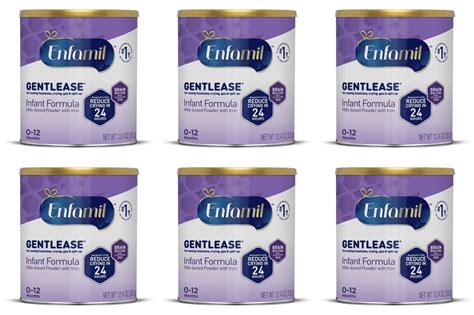 Enfamil Gentlease Infant Formula Oz Milk Based Powder Iron Exp