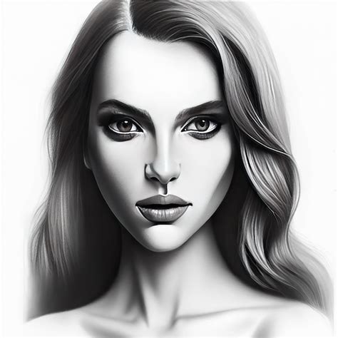 Premium Ai Image Elegance In Vibrant Pencil Strokes Generative Ai