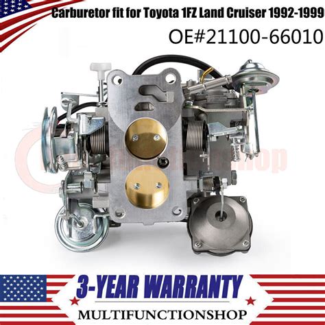 New Carb Carby Carburetor Fit For Toyota 1FZ Land Cruiser 1992 1999