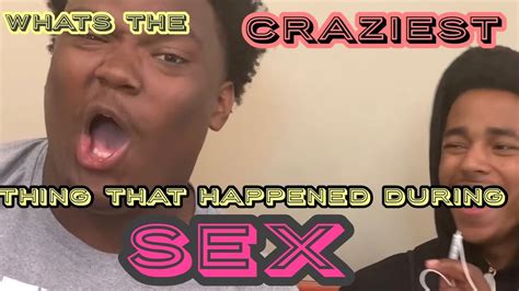 Whats The Craziest Thing That Happened During Sex Public Interview Youtube