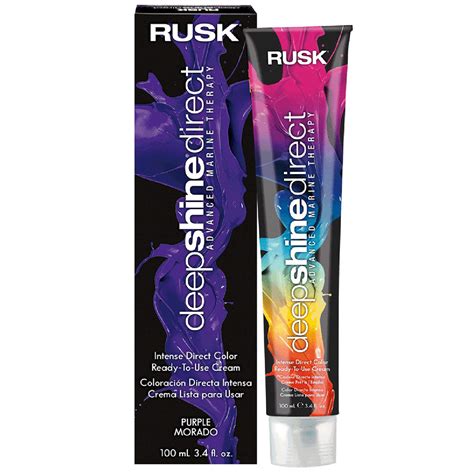 Rusk Deepshine Direct Hair Cream Color 34 Oz Brighton Beauty Supply