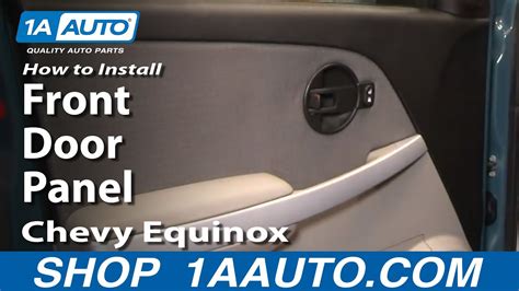 Chevy Equinox Interior Door Panel Removal