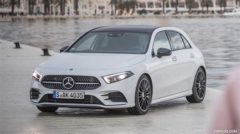 2019 Mercedes Benz A Class A200 AMG Line Color Digital White Front