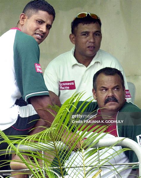Bangladeshi Cricket Players Mushifiqur Rahman And Khaled Mahmud And