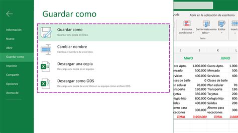 Excel 365 ¿cómo Guardar Un Archivo En Excel 365